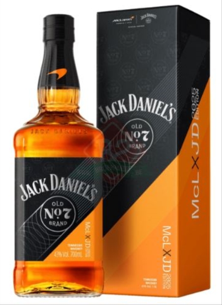 Image sur Jack Daniel's Old N°7 McLaren Edition N°3 2025 43° 0.7L